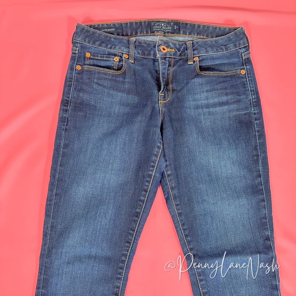 Lucky Brand Low Rise Lolita Skinny Jeans - Picture 3 of 11